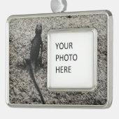 ブラックリザード シルバープレートフレームオーナメント (左)