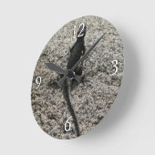 ブラックリザード ラウンド壁時計 (傾斜)