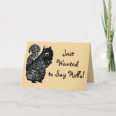 ブラックリスがハローカードと言いたかった カード (正面)