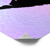 ブラックリップスティックキスオンパステルイリジエンスフォイル ポスター (角)