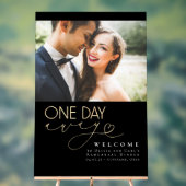 ブラックリハエレガントーサルディナーウェルカムフォト アクリルサイン (ニュートラル)