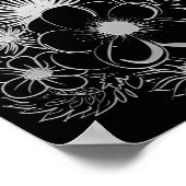 ブラックリハーサルディナーウェルカムポスター ポスター (角)