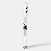 ブラックリボンとさくらんぼの電話ケエレガントース – and Case-Mate iPhoneケース (裏面 / 右)