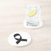 ブラックリボンスケッチ コースター (側面)