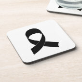 ブラックリボンスケッチ コースター (左側)