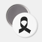 ブラックリボンスケッチ マグネット (正面/裏面)