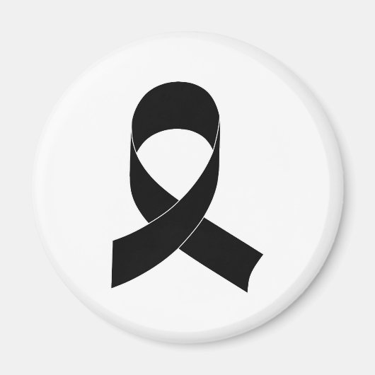 ブラックリボンスケッチ マグネット (正面)