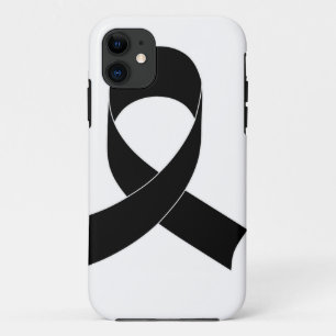 ブラックリボンスケッチ iPhone 11 ケース