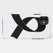 ブラックリボンスケッチ Case-Mate iPhoneケース (裏面(横))