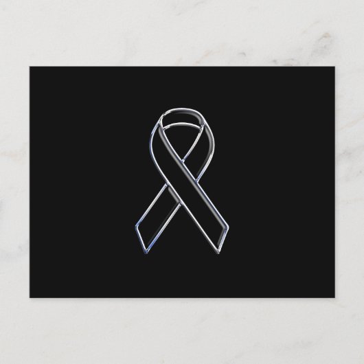 ブラックリボン認識度 ポストカード (正面)