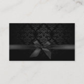 ブラックリモダンボンダマスメイクアップアーティスト 名刺 (正面)