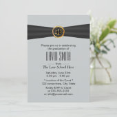 ブラックリモダンボン銀法学校卒業 招待状 (スタンド正面)