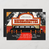 ブラックリモバチェロレッテ 招待状 (正面/裏面)