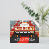 ブラックリモムービースタースウィート16パーティー 招待状 (スタンド正面)