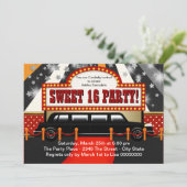 ブラックリモ映画スター スウィート16パーティー 招待状 (スタンド正面)