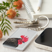 ブラックルースター キーホルダー (正面右)