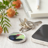 ブラックルースター キーホルダー (側面)