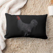 ブラックルースター ランバークッション (ブランケット)