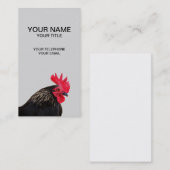 ブラックルースター 名刺 (正面/裏面)