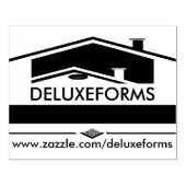 ブラックルーフウッドスタンプ ラバースタンプ (インプリント)