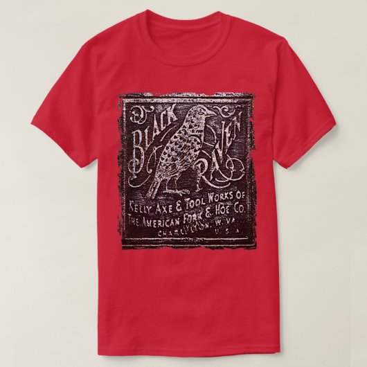 ブラックレイベンアックス1 Tシャツ (デザイン正面)