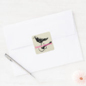 ブラックレイベンスクアック スクエアシール (封筒)