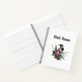 ブラックレイベン ノートブック (内部)