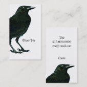 ブラックレイベン 名刺 (正面/裏面)