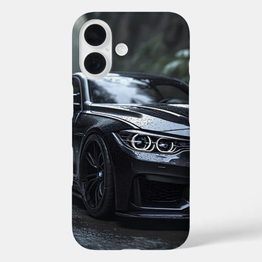 ブラックレイン // ハローエディション Case-Mate iPhoneケース (裏面)