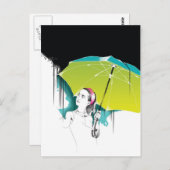 ブラックレイン ポストカード (正面/裏面)