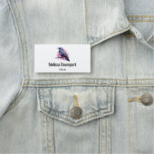 ブラックレイヴンオンザブランチイラストレーション 名札 (インサイチュ)