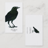 ブラックレイヴン名刺 名刺 (正面/裏面)