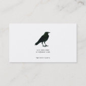 ブラックレイヴン名刺 名刺 (裏面)