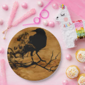 ブラックレイヴン魔法ハローウィンパーティ  ペーパープレート (パーティー)