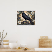 ブラックレイヴン・ウィリアム・モリスインスパイア ポスター (キッチン)