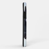 ブラックレイヴン&ホワイトウルフワイルドライフファンタジー Case-Mate iPhoneケース (裏面/右)