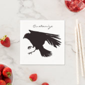 ブラックレイヴ飛んでいるンサンダー_コーブ スタンダードカクテルナプキン (インサイチュ)