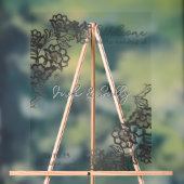 ブラックレエレガントースのアクリル記号 アクリルサイン (ニュートラル)