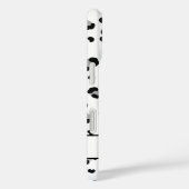 ブラックレオパードのオーダーメイド モダンiPhoneケース Case-Mate iPhoneケース (裏面 / 右)