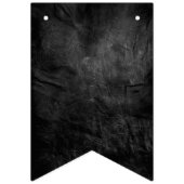 ブラックレザーとバルーン50th誕生日パーティー バンティングフラッグ (第1の旗)