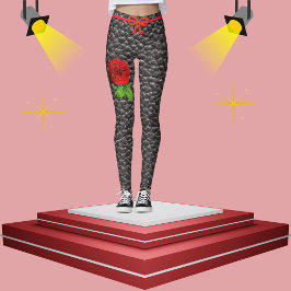 ブラックレザーフェイクテクスチャバラトレンディーファッション レギンス