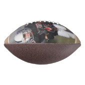 ブラックレザープリントベージュ選手ナンバーチームの写真 アメリカンフットボール (回転90)