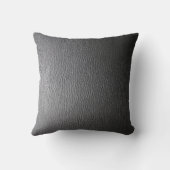 ブラックレザールックパターン クッション (裏面)