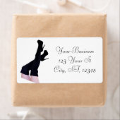 ブラックレザー腿 – ハイブーツThunder_Cove ラベル (インサイチュ)