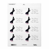 ブラックレザー腿 – ハイブーツThunder_Cove ラベル (フルシート)