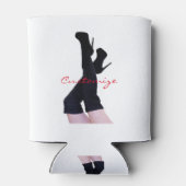 ブラックレザー腿 – ハイブーツThunder_Cove 缶クーラー (裏面)