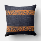 ブラックレザー クッション (裏面)