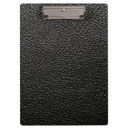 ブラックレザー クリップボード