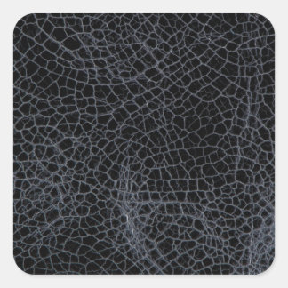 ブラックレザー スクエアシール