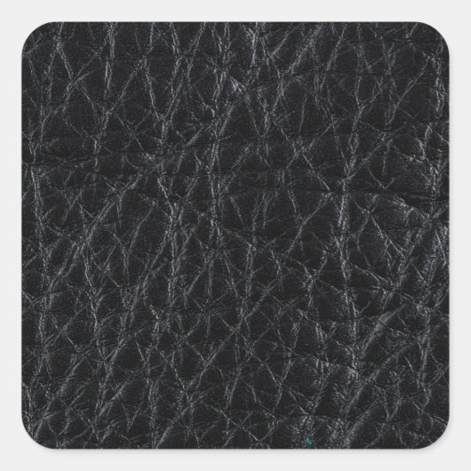 ブラックレザー スクエアシール (正面)